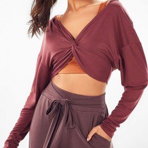 *Fabletics* Twist Front Hoodie